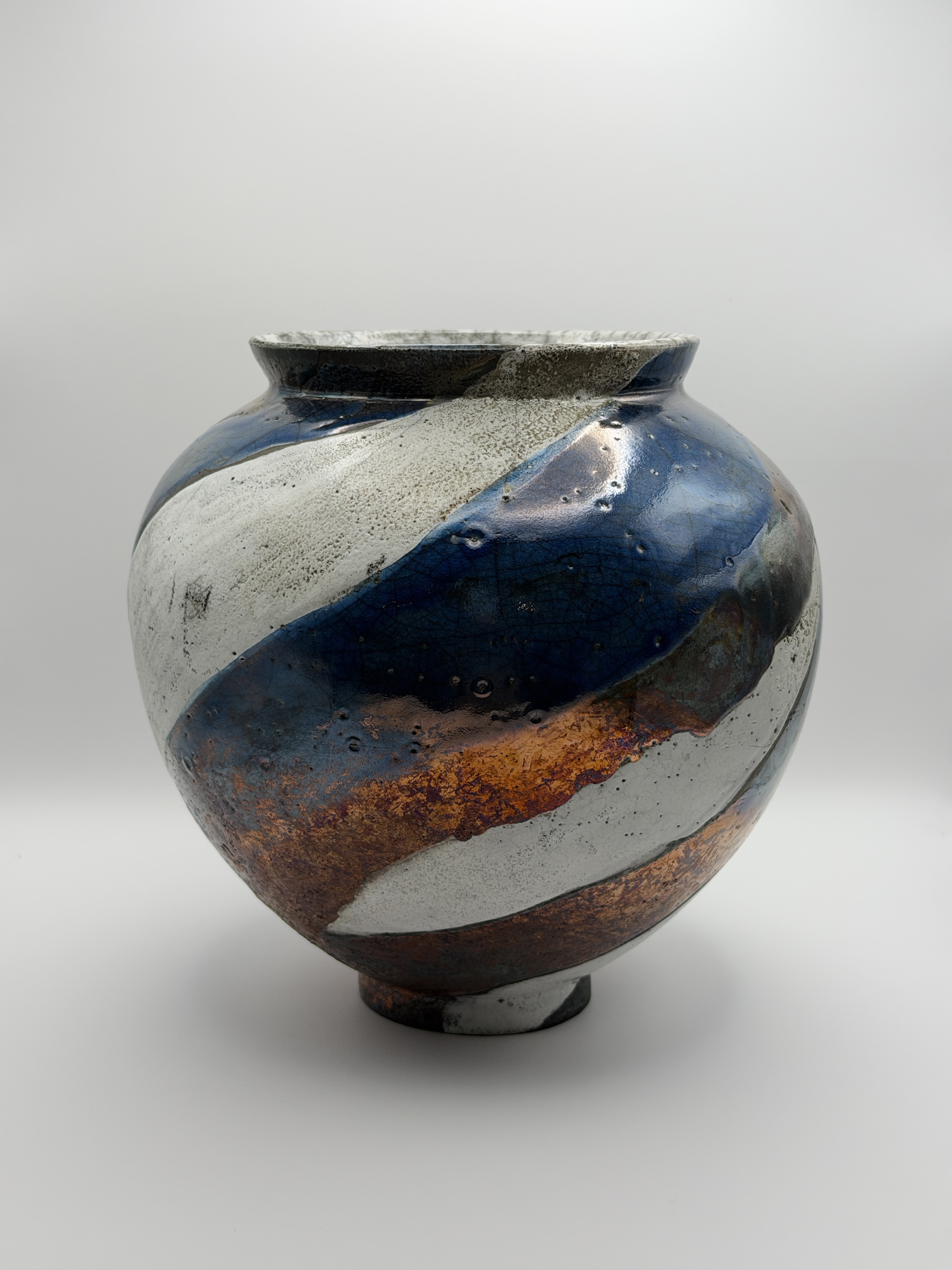 Memory II, 2026, raku-fired ceramic vessel